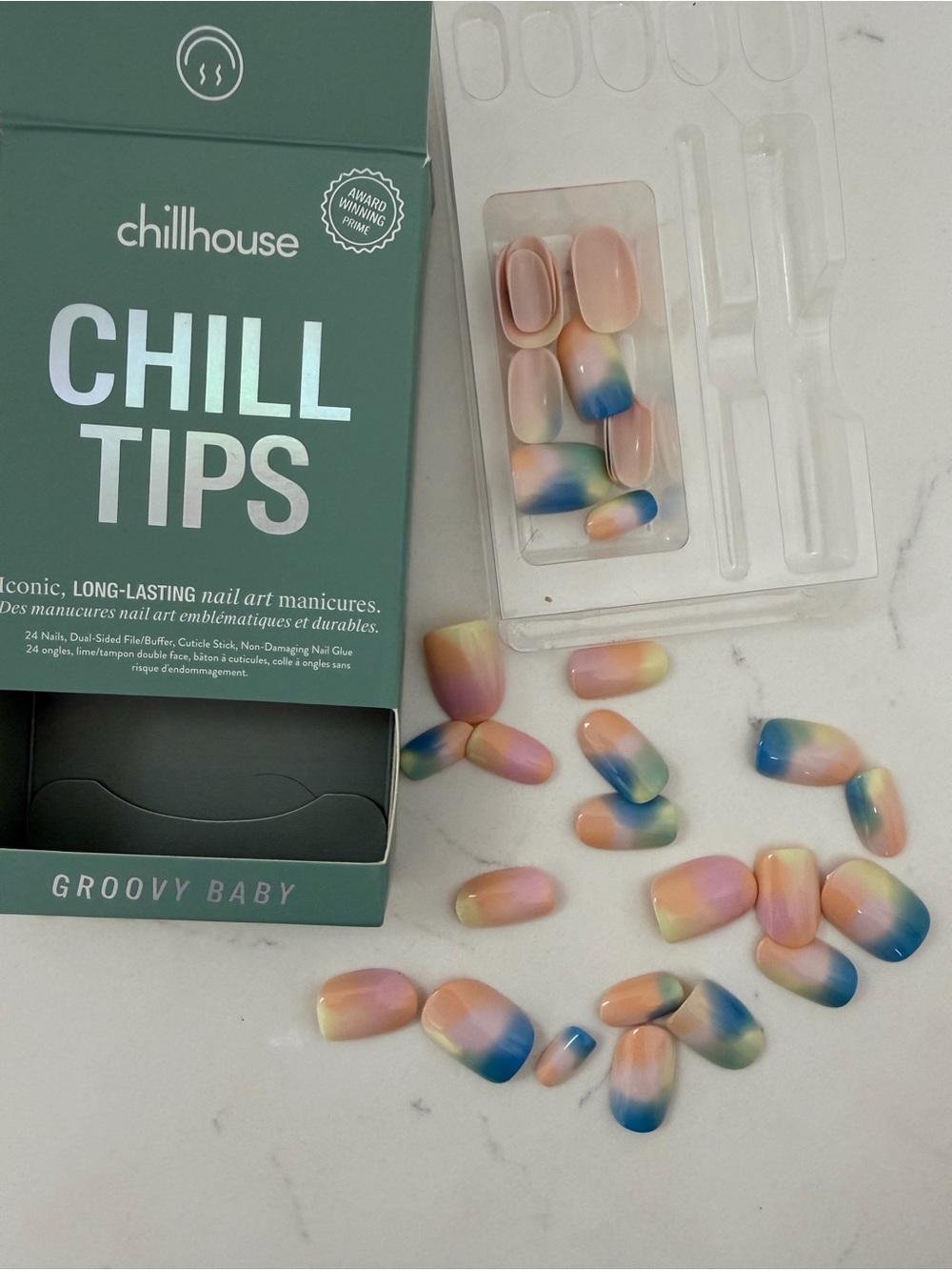Chillhouse Groovy Baby Multicolor Press-On Nails